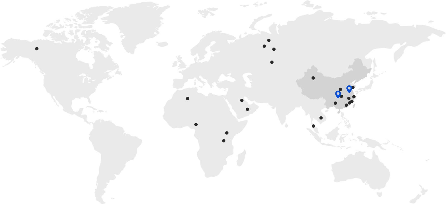 Global Service Coverage